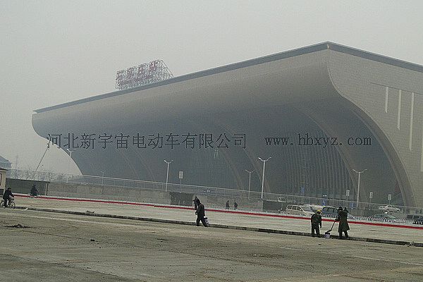 石家莊新火車在今日啟用，躍迪移動警務(wù)為安保提供保障