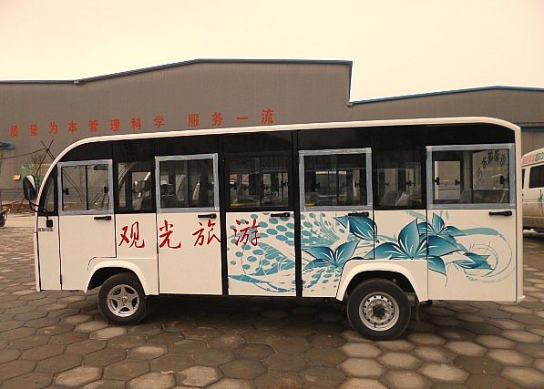 永年11輛電動小公交發(fā)車儀式