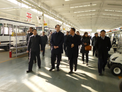 1月22日，石家莊市委副書記、市長王亮到我公司調(diào)研調(diào)研