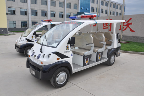 河北邯鄲：11座警察電動巡邏車定制