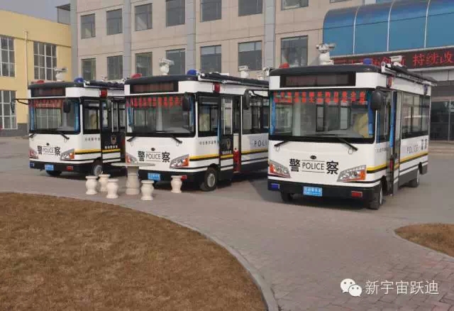 躍迪移動警務(wù)室發(fā)車南通，方便群眾求助，提升群眾安全感