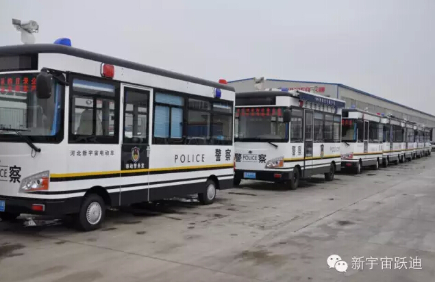 保定躍迪移動警務(wù)室批量發(fā)車，全方位零距離服務(wù)群眾