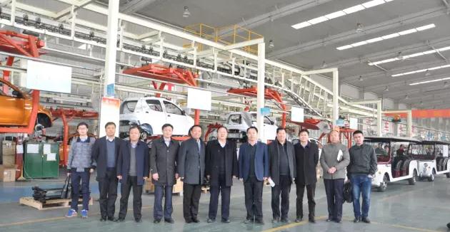 安慶市委常委、副市長(zhǎng)華克思一行到河北躍迪新能源科技集團(tuán)參觀考察