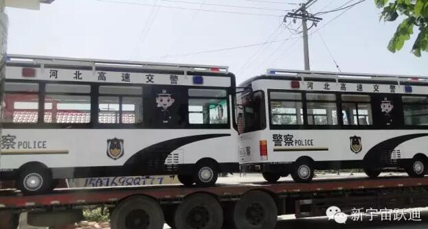 躍迪移動(dòng)警務(wù)室批量發(fā)車(chē)河北高速公路各路段——為人民的安全保駕護(hù)航