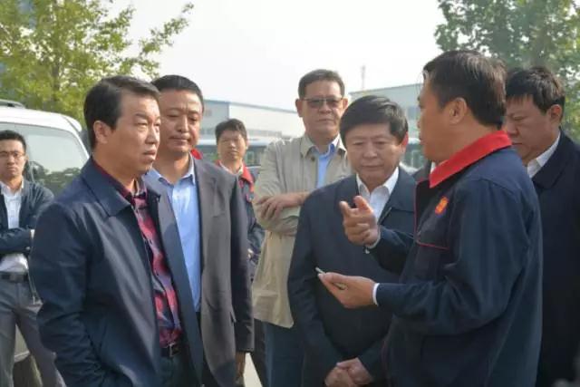 石家莊市市長邢國輝一行到躍迪集團視察調研