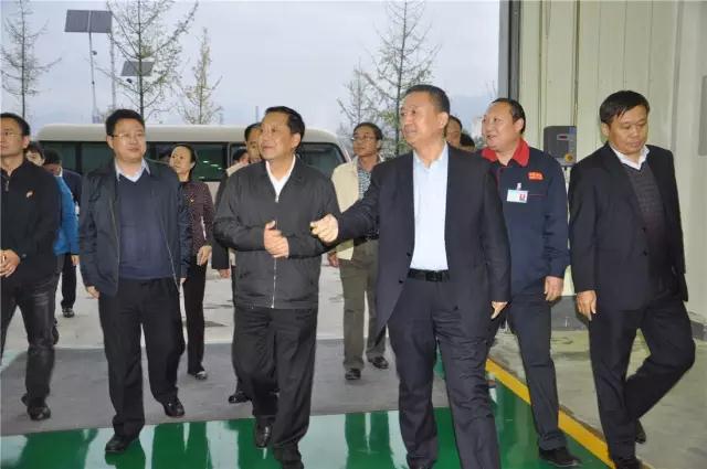 全國(guó)政協(xié)副主席劉曉峰到躍迪集團(tuán)旗下陜西躍迪新能源汽車有限公司調(diào)研