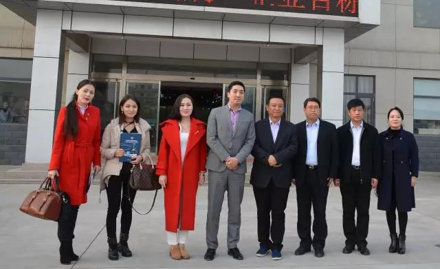 金恩斯&middot;阿麗努爾董事長到躍迪集團(tuán)參觀考察