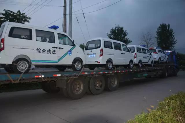 躍迪電動(dòng)綜合執(zhí)法車順利發(fā)往天津