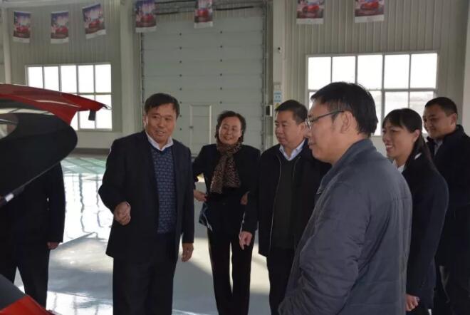 石家莊市委常委、統(tǒng)戰(zhàn)部長王韶華一行蒞臨躍迪集團參觀指導