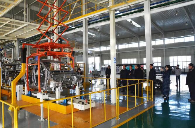 河北省政協(xié)副主席許寧一行蒞臨躍迪集團參觀指導工作