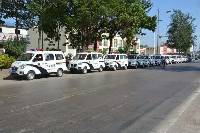 石家莊高新區(qū)購置電動巡邏車發(fā)車儀式