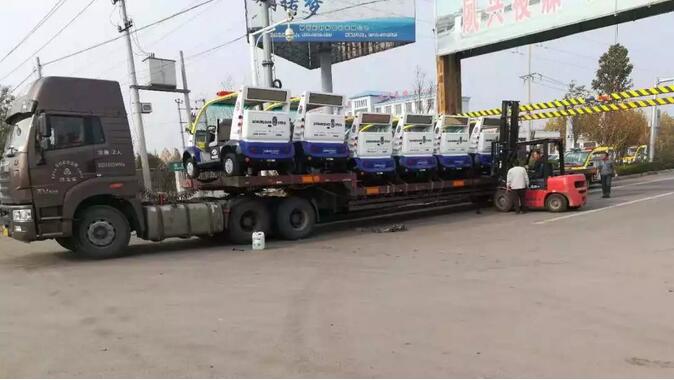 沖出國門|躍迪警用巡邏車發(fā)往南美洲