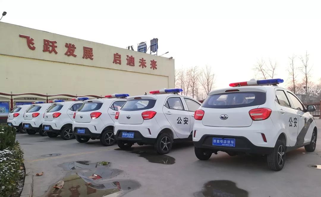 躍迪警用系列電動(dòng)巡邏車發(fā)往寧夏