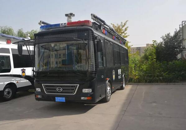 石家莊行唐縣交警大隊(duì)配備躍迪移動警務(wù)室加強(qiáng)治超工作