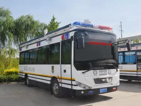 石家莊行唐縣交警大隊(duì)配備躍迪移動警務(wù)室加強(qiáng)治超工作