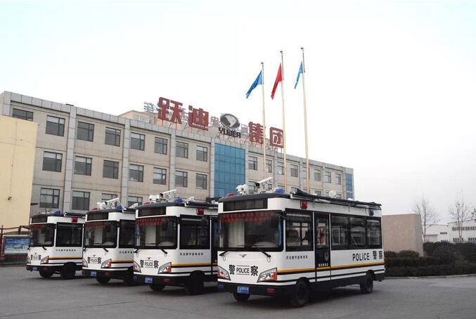 躍迪為年末治安助力-移動警務(wù)室發(fā)往陜西現(xiàn)場