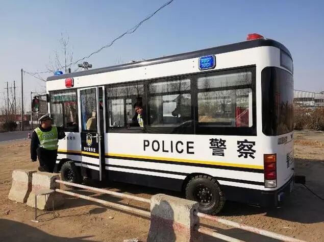 石家莊行唐縣交警大隊(duì)配備躍迪移動警務(wù)室加強(qiáng)治超工作