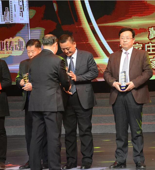 重磅|躍迪旗下河北新宇宙榮獲石家莊市“工業(yè)鑄魂”大型評選活動金雁獎(jiǎng)