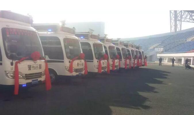 招遠(yuǎn)市公安局躍迪警用車(chē)輛配發(fā)儀式順利完成