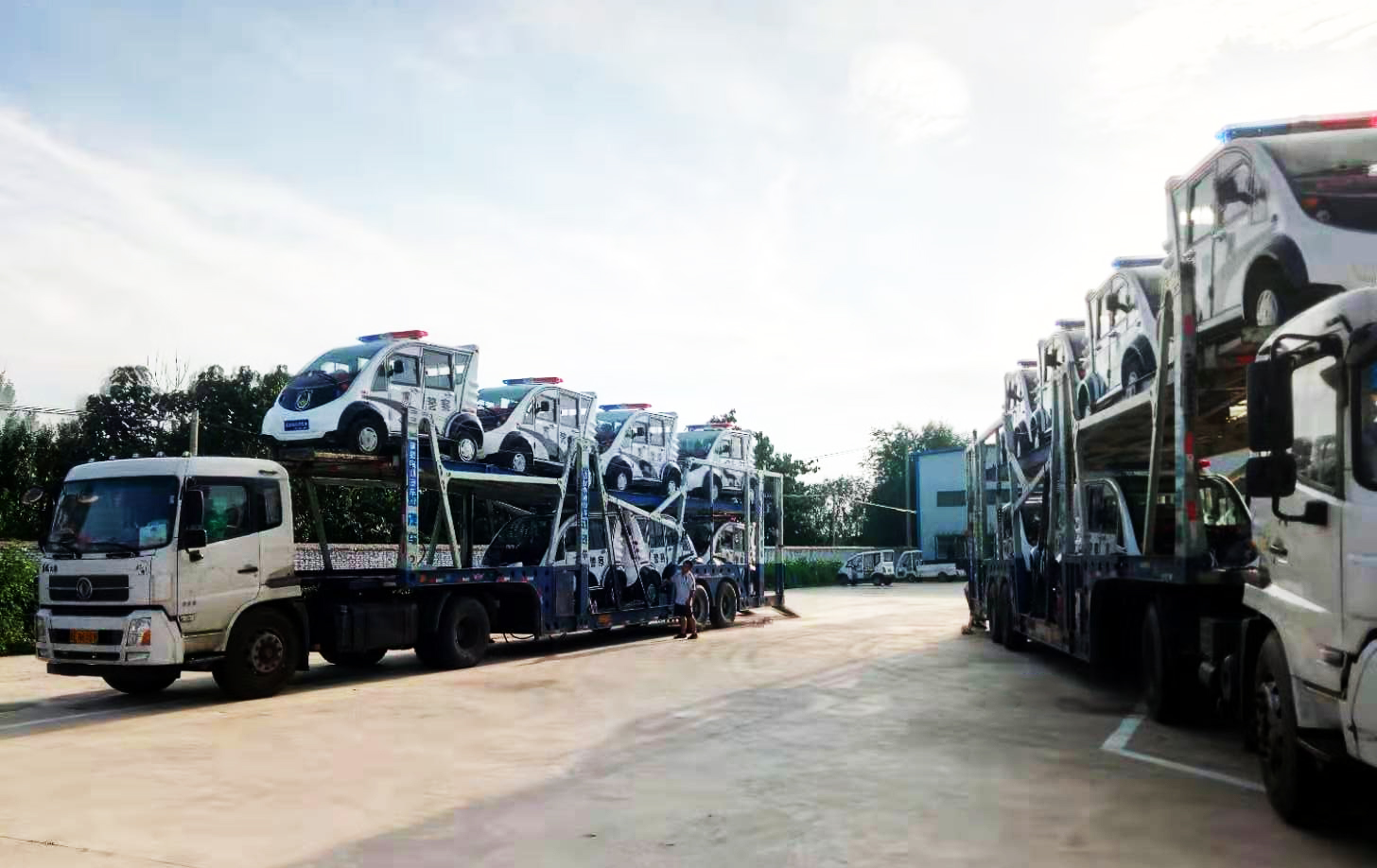 踐行新使命 忠誠(chéng)保大慶|躍迪電動(dòng)警用巡邏車(chē)批量發(fā)往湖北省