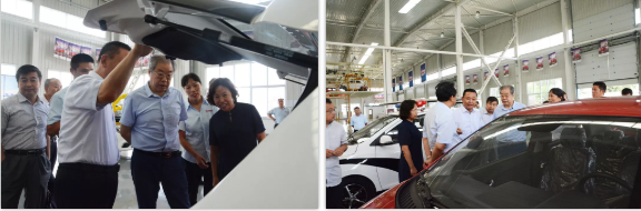 河北省政協(xié)副主席盧曉光，河北省委統(tǒng)戰(zhàn)部副部長、省工商聯(lián)黨組書記郭翠朵率調(diào)研組到躍迪集團開展重點提案督辦調(diào)研