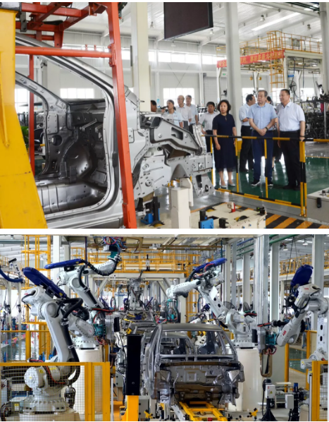 河北省政協(xié)副主席盧曉光，河北省委統(tǒng)戰(zhàn)部副部長、省工商聯(lián)黨組書記郭翠朵率調(diào)研組到躍迪集團開展重點提案督辦調(diào)研