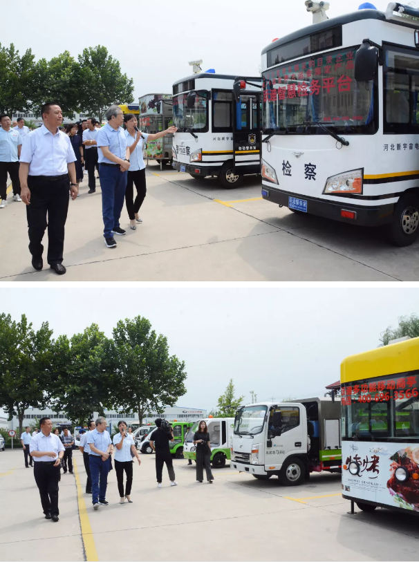 河北省政協(xié)副主席盧曉光，河北省委統(tǒng)戰(zhàn)部副部長、省工商聯(lián)黨組書記郭翠朵率調(diào)研組到躍迪集團開展重點提案督辦調(diào)研