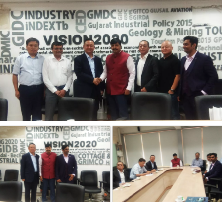 躍迪集團董事長呂洪濤應邀赴印度開展商務交流考察