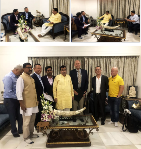 躍迪集團董事長呂洪濤應邀赴印度開展商務交流考察