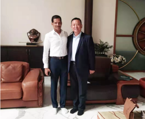 躍迪集團董事長呂洪濤應邀赴印度開展商務交流考察