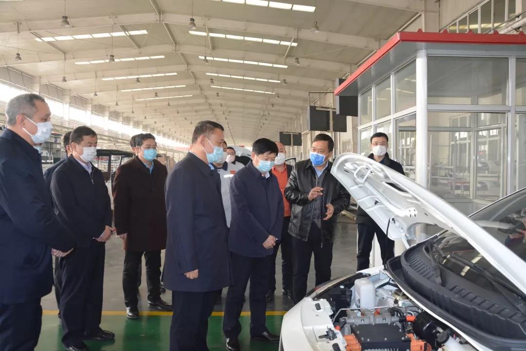 省委常委、石家莊市委書記邢國輝蒞臨躍迪集團調研考察防疫工作站生產情況