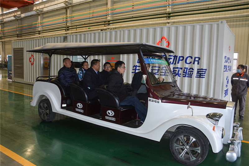 江西省新余市人民政府市長徐鴻一行蒞臨躍迪集團(tuán)考察調(diào)研