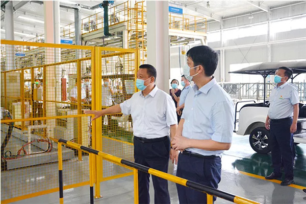 河北省聯(lián)社黨委書記、理事長徐翀到躍迪集團(tuán)調(diào)研考察