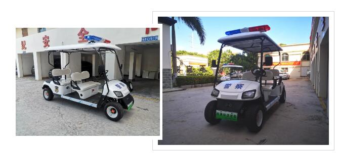 躍迪電動(dòng)巡邏車(chē)在海南上崗執(zhí)勤