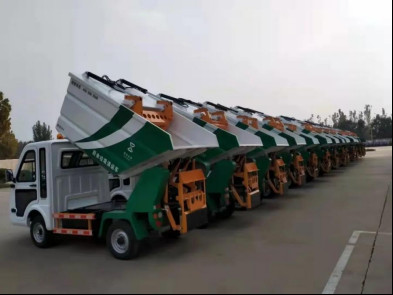 上門收運(yùn)！甘肅省批量購(gòu)入的廚余垃圾車正式投入使用