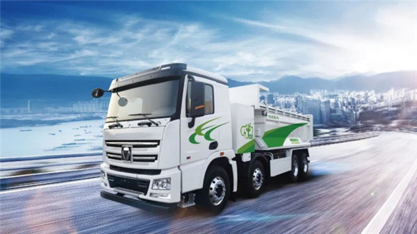 躍迪首批新能源渣土車(chē)正式投入營(yíng)運(yùn)！