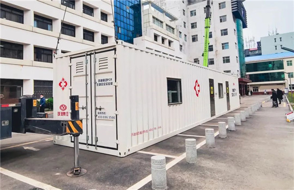 及時(shí)部署、快速檢測——躍迪移動PCR核酸檢測方艙在行動