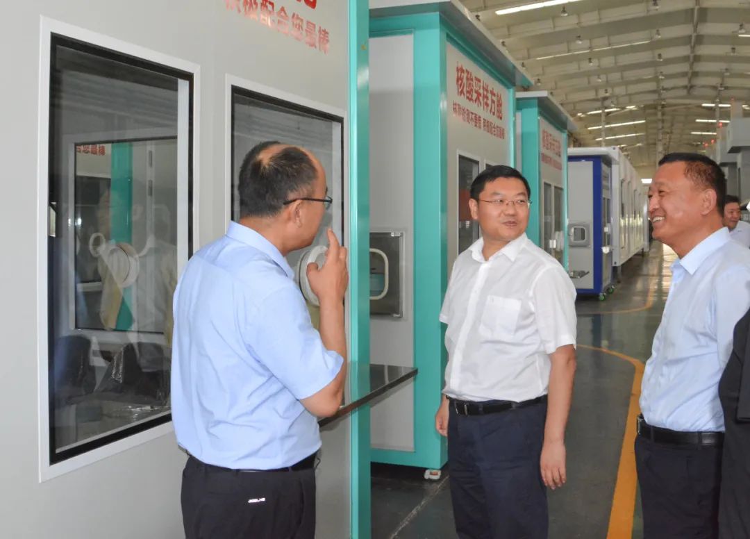 元氏縣委副書記、縣長曹鉑一行蒞臨躍迪集團(tuán)考察調(diào)研