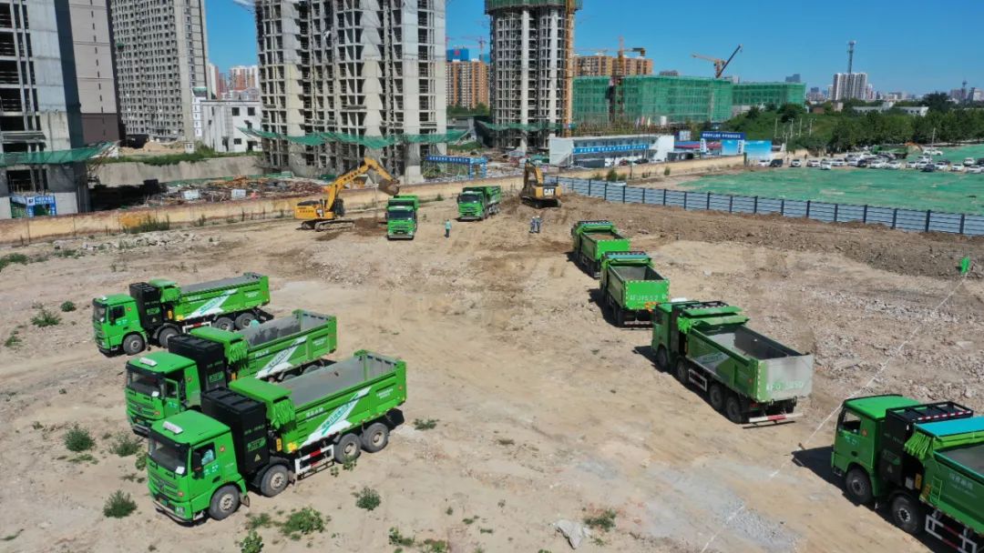 躍迪純電動渣土車助力保定綠色環(huán)保建設——實現全過程綠色排放運輸