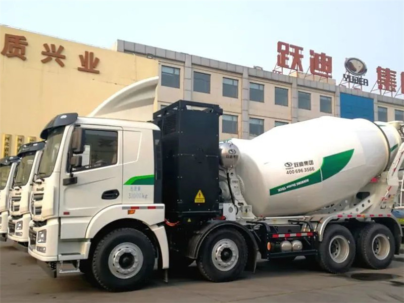 【長續(xù)航 零排放 智能化】躍迪純電動(dòng)混凝土攪拌車