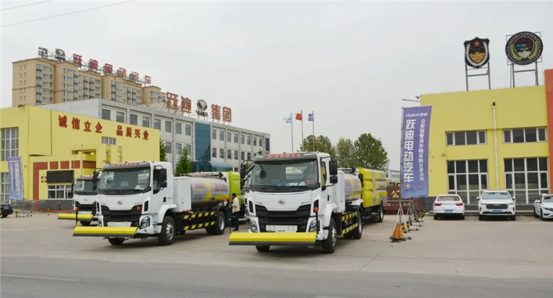 天更藍(lán)，地更凈|躍迪純電動(dòng)清洗車