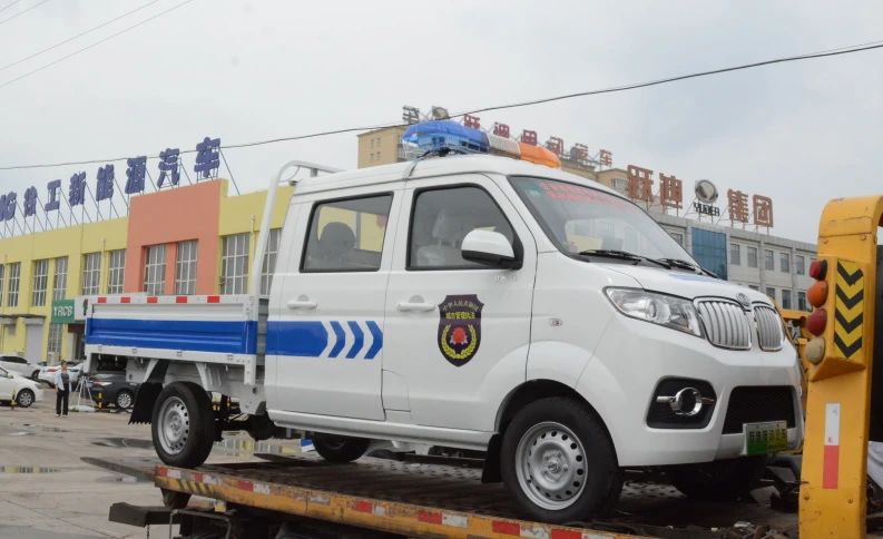 城市管理的得力助手丨躍迪集團(tuán)巡邏車(chē)發(fā)往山東