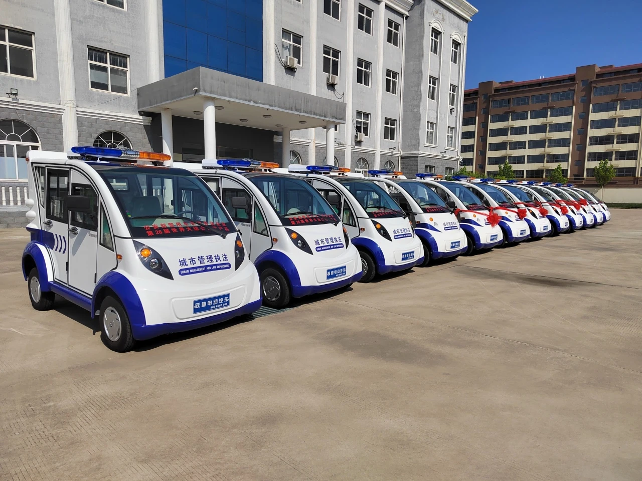 城市管理的得力助手丨躍迪集團(tuán)巡邏車(chē)發(fā)往山東