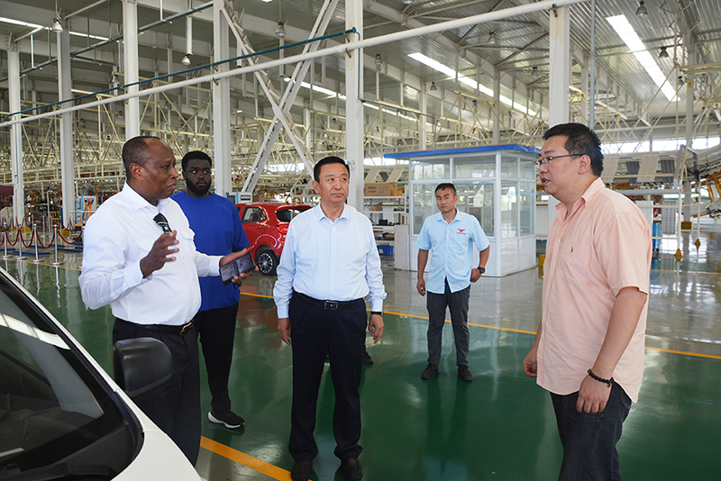 熱烈歡迎加納客商到躍迪洽談合作